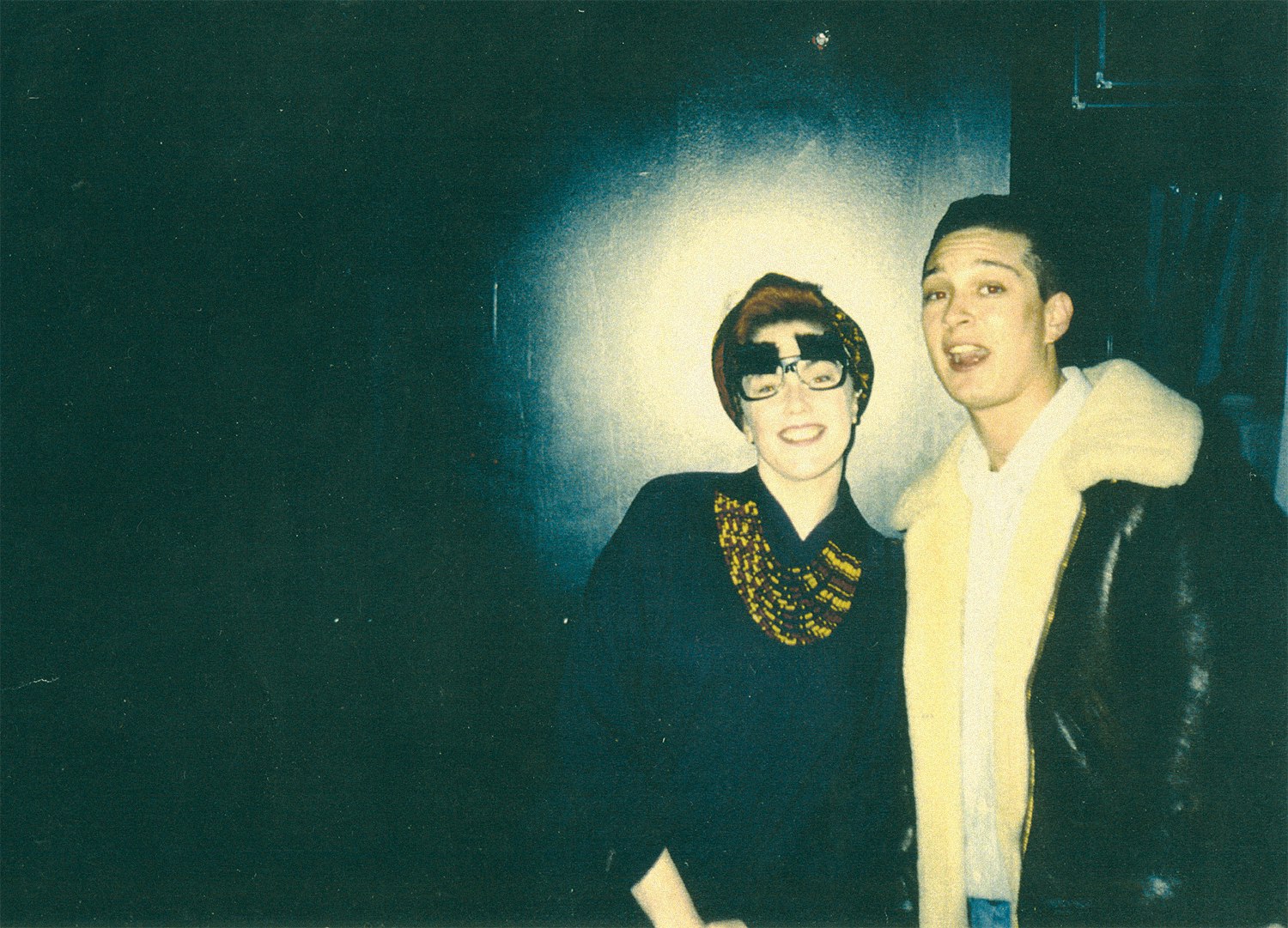 Monica with Dante Ross.
